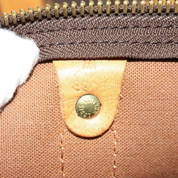 LOUIS VUITTON Monogram Keepall Bandouliere 55 Boston Bag M41414 LV Auth 119520 - Picture 11 of 16